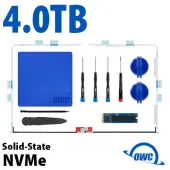 4.0TB OWC Aura Pro X2 Gen4 PCIe 4.0 NVMe SSD Upgrade Solution for Select 27inch and 21.5inch iMac models (Late 2013 2019) by Other World Computing