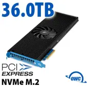36.0TB OWC Accelsior SE NineDrive NVMe M.2 PCIe 3.0 SSD Storage Solution with SoftRAID by Other World Computing