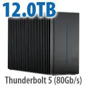 12.0TB OWC ThunderBlade X12 Thunderbolt 5 (80Gb/s) NVMe RAID SSD External Storage Solution with SoftRAID by Other World Computing