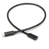 0.5 Meter (20) USBC (USB 3.2 10Gb/s) 100W PD Extension Cable by Other World Computing
