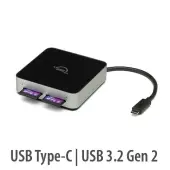 OWC Atlas USB 3.2 (10Gb/s) Dual SD Card Reader/Writer Refurbished, by Other World Computing