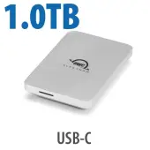 1.0TB OWC Envoy Pro Elektron USBC Portable NVMe SSD Used, by Other World Computing