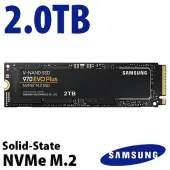 2.0TB Samsung 970 EVO Plus PCIe 3.0 NVMe M.2 2280 SolidState Drive by Samsung