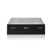 LG 16X SuperMulti Bluray/DVD/CD Burner/Reader 5.25inch SATA Internal Optical Drive with MDISC Support by LG