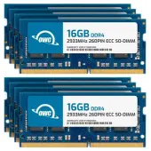 128.0GB (8 x 16GB) OWC 2933MHz DDR4 PC423400 260Pin ECC SODIMM Memory Upgrade Kit for PC by Other World Computing