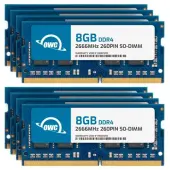 64.0GB (8 x 8GB) OWC 2666MHz DDR4 PC421300 260Pin SODIMM Memory Upgrade Kit for PC by Other World Computing