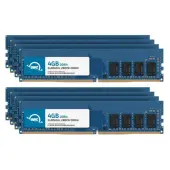 32.0GB (8 x 4GB) OWC 2400MHz DDR4 PC419200 288Pin DIMM Memory Upgrade Kit for PC by Other World Computing