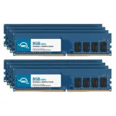 64.0GB (8 x 8GB) OWC 2933MHz DDR4 PC423400 288Pin DIMM Memory Upgrade Kit for PC by Other World Computing