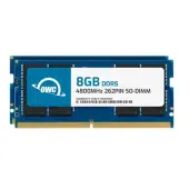 16.0GB (2 x 8GB) OWC 4800MHz DDR5 PC538400 262Pin SODIMM Memory Upgrade Kit for PC by Other World Computing