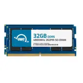 64.0GB (2 x 32GB) OWC 4800MHz DDR5 PC538400 262Pin SODIMM Memory Upgrade Kit for PC by Other World Computing
