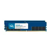 64.0GB (2 x 32GB) OWC 5200MHz DDR5 PC541600 288Pin ECC DIMM Memory Upgrade Kit for PC by Other World Computing
