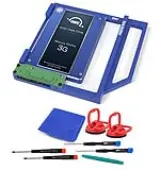 500GB OWC DIY Optical Drive to SSD Internal Storage Upgrade Kit for iMac (2009 2011) with OWC Mercury Electra 3G SSD and by Other World Computing