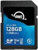 128GB OWC Atlas Pro SDXC V60 UHSII Memory Card by Other World Computing