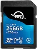 256GB OWC Atlas Pro SDXC V60 UHSII Memory Card by Other World Computing