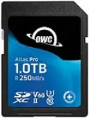 1.0TB OWC Atlas Pro SDXC V60 UHSII Memory Card by Other World Computing