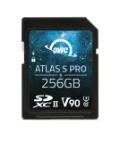 256GB OWC Atlas S Pro SDXC UHSII V90 Memory Card New, by Other World Computing