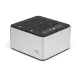 OWC Drive Dock USB 3.2 (10Gb/s) DualBay Drive Docking Solution for 2.5inch & 3.5inch NVMe U.2 and SATA Drives by Other World Computing