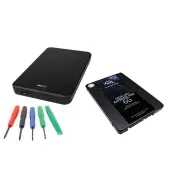 DIY Upgrade Bundle: OWC Express USB 3.2 (5Gb/s) Enclosure + 1.0TB Mercury Extreme Pro 6G SSD by Other World Computing