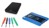 2.0TB OWC DIY Internal Storage Upgrade Bundle with OWC Mercury Extreme Pro 6G SolidState Drive + OWC Express USB 3.2 by Other World Computing