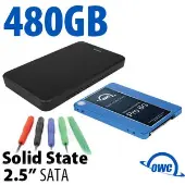DIY Upgrade Bundle: OWC Express USB Enclosure + 480GB Mercury Extreme Pro 6G SSD by Other World Computing