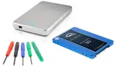 OWC DIY SSD Upgrade Bundle: 2.0TB OWC Mercury Electra 3G SSD, OWC Express Enclosure & OWC 5Piece Toolkit by Other World Computing