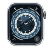 Apple Watch Series 8 USA/Global GPS + Cellular (Unlocked) 41mm Silver Stainless Steel Case Used, by Apple