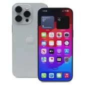 Apple iPhone 15 Pro Max 256GB USA/Global 5G/GSM (Unlocked) Titanium Used, by Apple