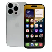 Apple iPhone 16 Pro 256GB USA/Global 5G/GSM (Unlocked) White Titanium Used, by Apple