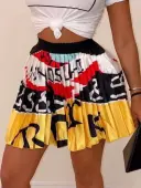 LW Plus Size Pattern Geometric Skirts 4X