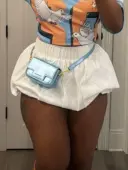 LW BASICS None Solid Color Skirts