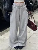 LW BASICS Solid Color Pants