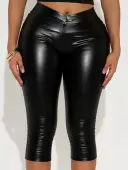 LW SXY Shirred Solid Color Pants