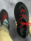 LW Men Cut Out Bandage Design Flats