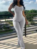 LW BASICS Wide Leg Cami Jumpsuit