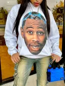 LW Pattern Figure Hoodie