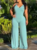 LW BASICS Solid Color Jumpsuit