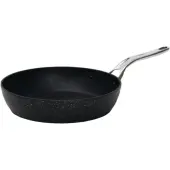 THE ROCK™ By Starfrit® Aluminum Nonstick Fry Pan With Stainless Steel Handle, 10"", Black