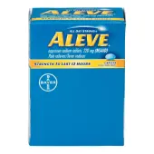 Aleve® Pain Reliever Tablets, 1 Tablet Per Packet, Box Of 50 Packets