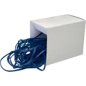 Alliance® Rubber Can Bandz, Large, 17"", Blue, Box Of 50