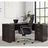 Realspace® Magellan 59""W L-Shape Corner Computer Desk, Espresso