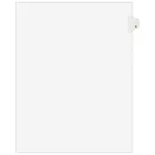 Avery® Individual Legal Dividers Avery® Style, Letter Size, Side Tab C, Pack Of 25