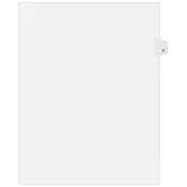 Avery® 30% Recycled Side-Tab Legal Exhibit Dividers, Tab Title F, Pack Of 25