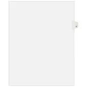 Avery® 30% Recycled Side-Tab Legal Exhibit Dividers, Tab Title G, Pack Of 25