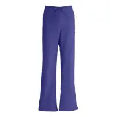 Medline ComfortEase™ Ladies' Modern Fit Petite Cargo Scrub Pants, Large, Purple