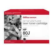 Office Depot® Remanufactured Black Toner Cartridge Replacement For HP 80J