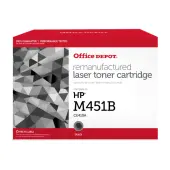 Office Depot® Remanufactured Black Toner Cartridge Replacement For HP M451B