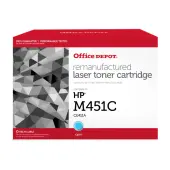 Office Depot® Remanufactured Cyan Toner Cartridge Replacement For HP M451C