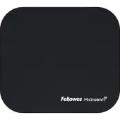 Fellowes® Microban® Ultra-Thin Mouse Pad, 0.13""H x 9""W x 8""D, Black