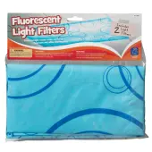 Educational Insights® Classroom Fluorescent Light Filters, 36"" x 24"", Blue, Pack Of 2