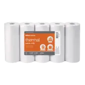 Office Depot® Brand Thermal Paper Rolls, 3-1/8"" x 230', White, Pack Of 10